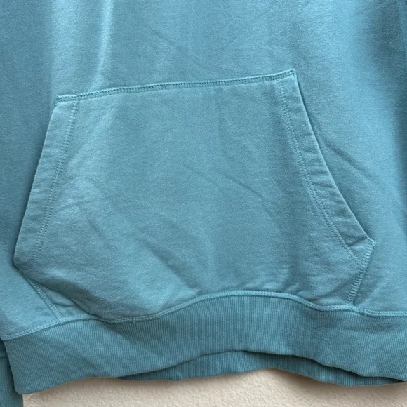 Vintage Volcom‎ Stone Company Mens Y2K Hoodie Size L Blue Preppy 90s Skater - Picture 5 of 16